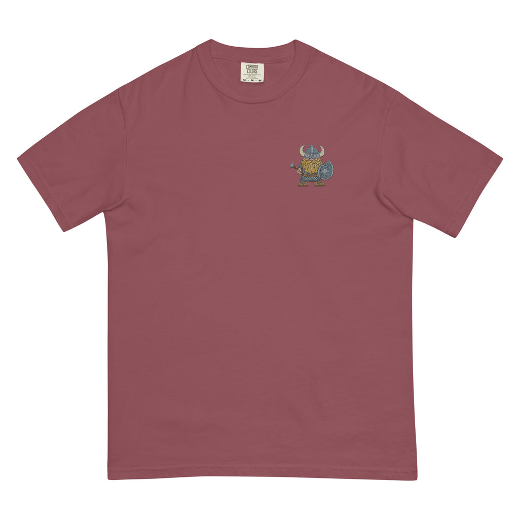 Viking Gnome Embroidered T-Shirt