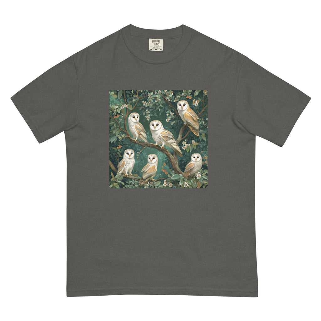 Barn Owl Forest Scene T-Shirt